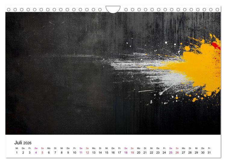 Produktbild: Mein kreativer Kalender (Wandkalender 2026 DIN A4 quer), CALVENDO Monatskalender