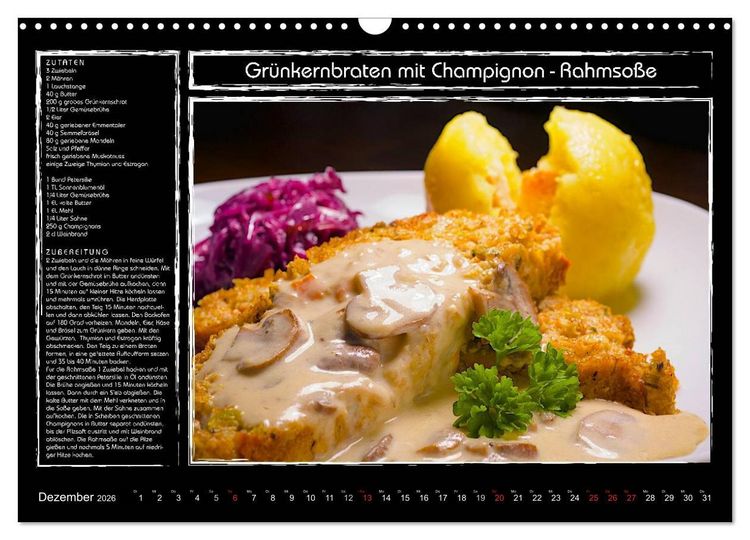 Produktbild: Rund um Veggie (Wandkalender 2026 DIN A3 quer), CALVENDO Monatskalender