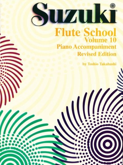 Produktbild: Suzuki Flute School Piano Accompaniment, Volume 10 (Revised)