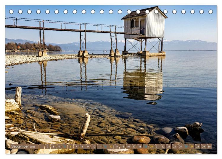 Produktbild: Lindau - Juwel am Bodensee (Tischkalender 2026 DIN A5 quer), CALVENDO Monatskalender