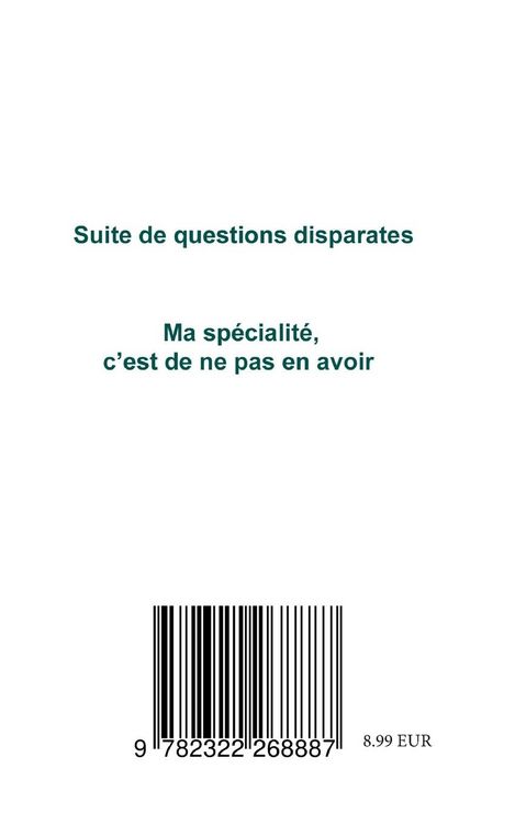Produktbild: Points d'interrogation