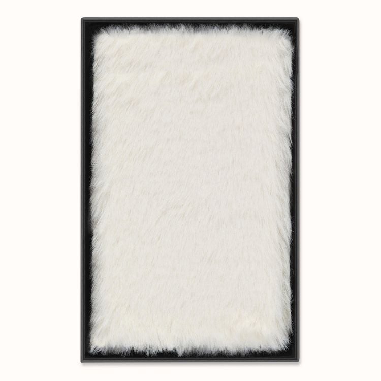 Produktbild: Moleskine Limited Edition Notebook Fur, Extra Small, Plain, Cream White (2.5 x 4)