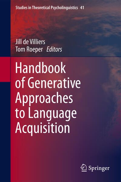 Produktbild: Handbook of Generative Approaches to Language Acquisition