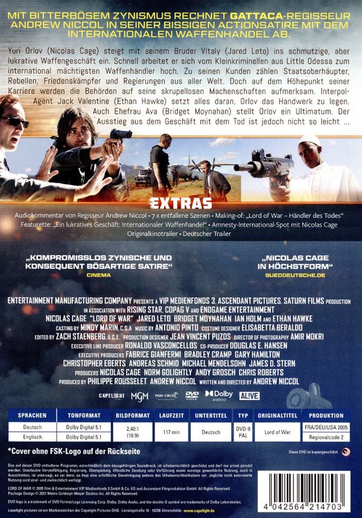 Produktbild: Lord of War - H&auml;ndler des Todes
