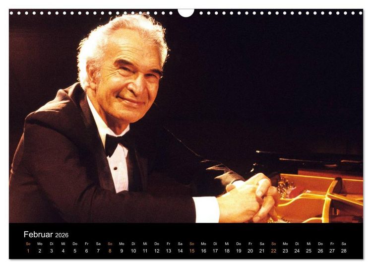 Produktbild: Jazz Pianisten 2026 (Wandkalender 2026 DIN A3 quer), CALVENDO Monatskalender