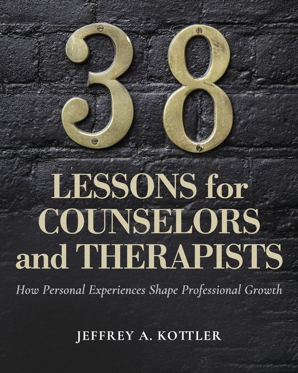 Produktbild: 38 Lessons for Counselors and Therapists