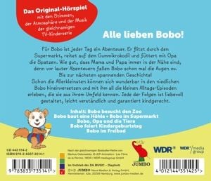 Produktbild: Menrad, K: Bobo Siebenschl&auml;fer (1).Die Ersten Abenteuer