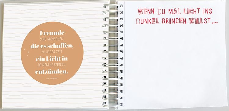 Produktbild: Wenn-Buch für dich – An dich gedacht – Für dich gemacht
