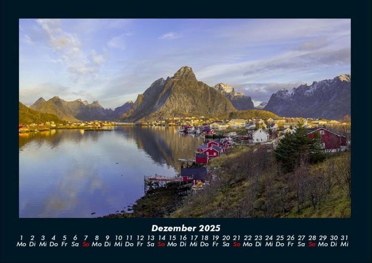 Produktbild: Bergige Welten 2025 Fotokalender DIN A4