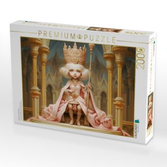 Produktbild: CALVENDO Puzzle K&ouml;nigin des Mittelalters. | 2000 Teile Lege-Gr&ouml;&szlig;e 90x67cm Foto-Puzzle f&uuml;r gl&uuml;ckliche Stunden