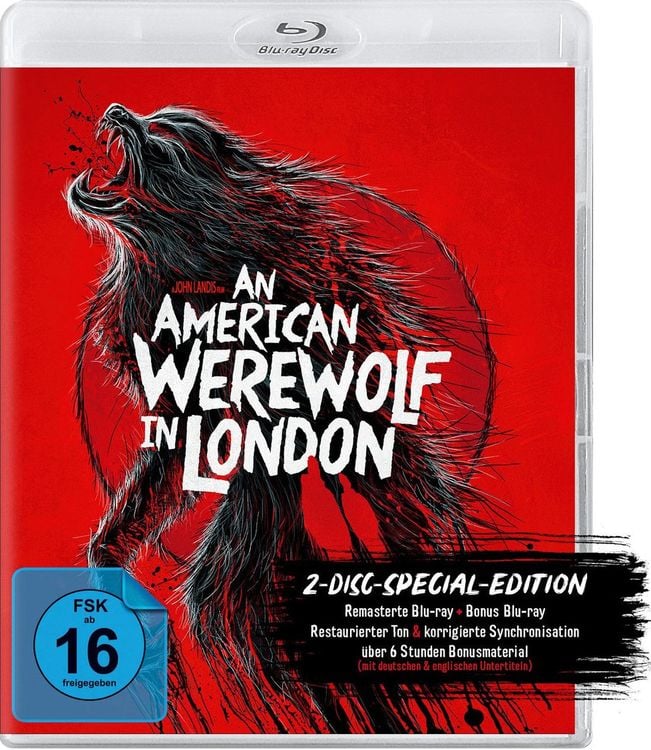 Produktbild: An American Werewolf in London - 2-Blu-ray-Disc-Edition (Woolston Artwork) [2 BRs]