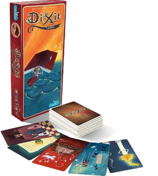 Libellud 001622 - Dixit 2 Big Box, Brettspiel (Erweiterung)