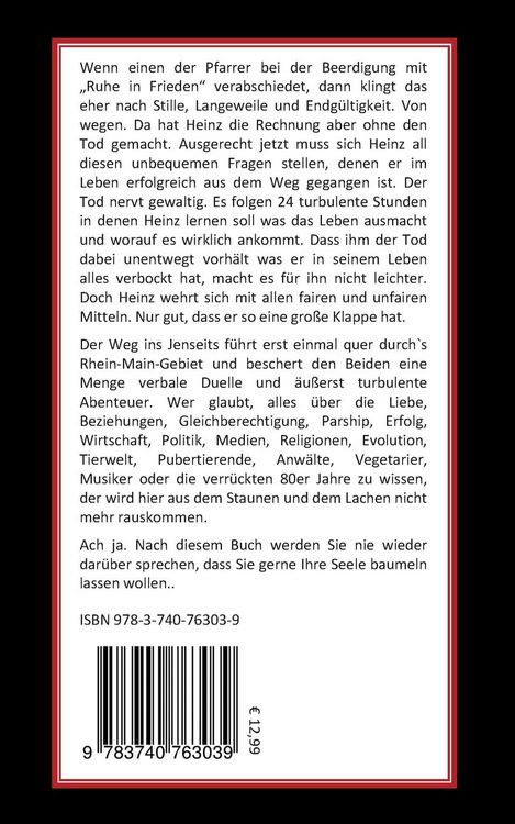 Produktbild: Der Tod ist kein Arschloch