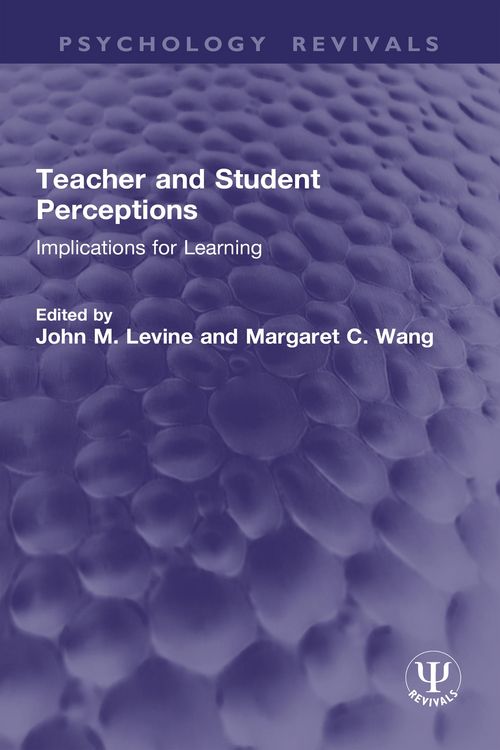 Produktbild: Teacher and Student Perceptions