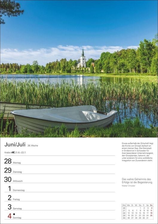 Produktbild: Skandinavien Wochenplaner 2027 - Eine Reise in 53 Bildern