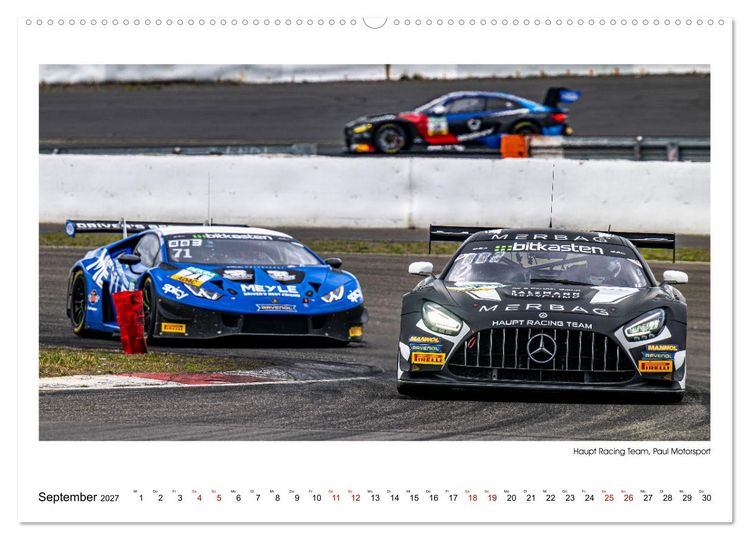 Produktbild: GT Masters am N&uuml;rburgring (hochwertiger Premium Wandkalender 2027 DIN A2 quer), Kunstdruck in Hochglanz