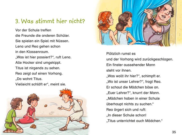 Produktbild: Duden Leseprofi &ndash; Ein Schultag im alten Rom, 2. Klasse