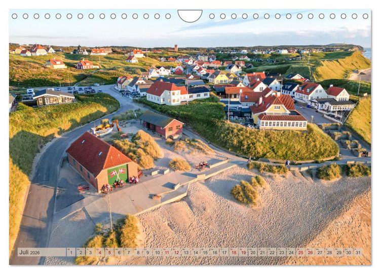 Produktbild: Nordj&uuml;tlands Highlights (Wandkalender 2026 DIN A4 quer), CALVENDO Monatskalender