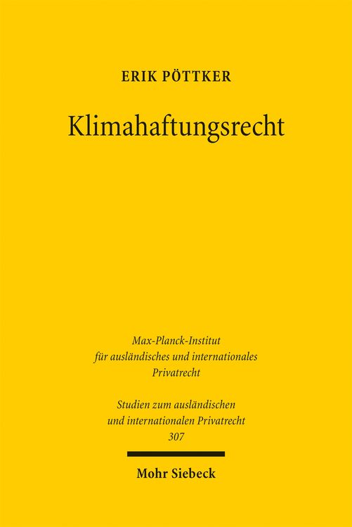 Produktbild: Klimahaftungsrecht