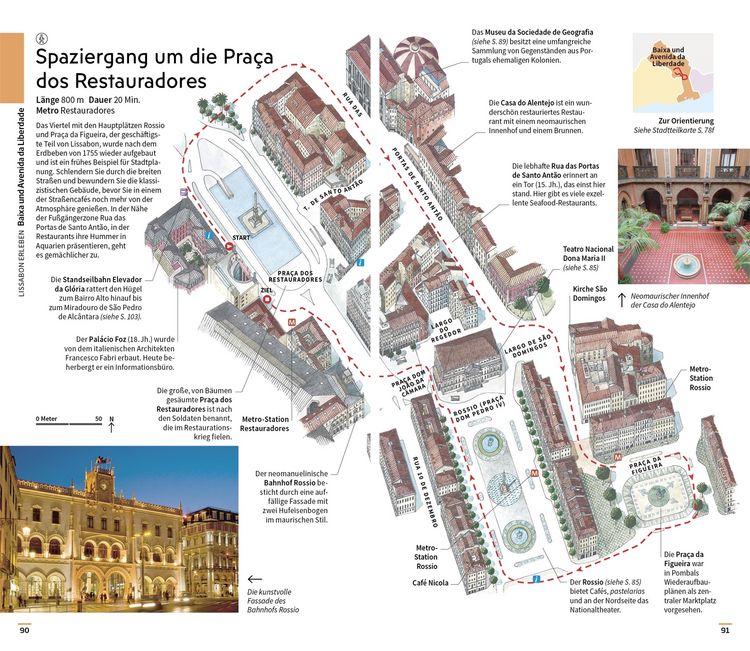 Produktbild: Vis-&agrave;-Vis Reisef&uuml;hrer Lissabon