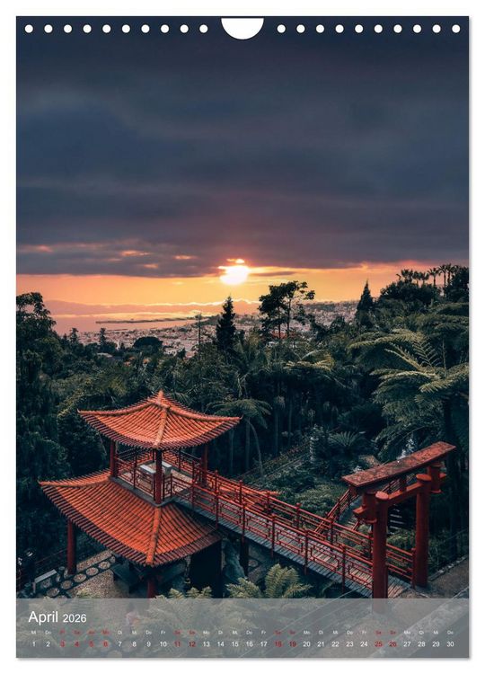 Produktbild: Madeira - Zauber einer Insel (Wandkalender 2026 DIN A4 hoch), CALVENDO Monatskalender