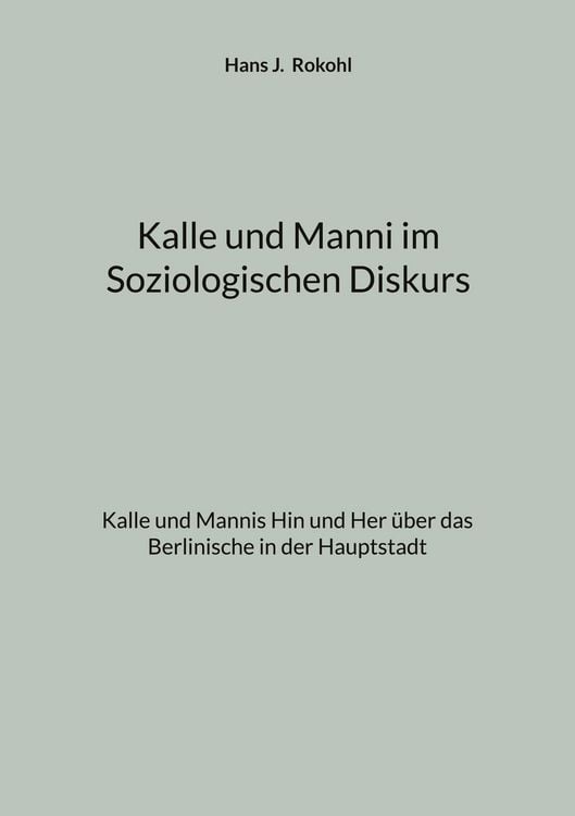 Produktbild: Kalle und Manni im Soziologischen Diskurs