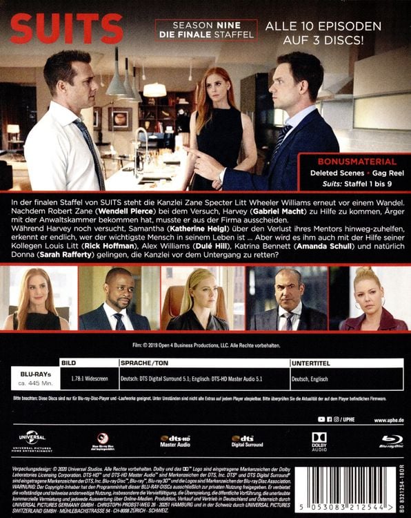 Suits - Season 9 [3 BRs]