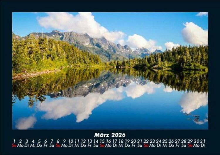 Produktbild: Berge 2026 Fotokalender DIN A5