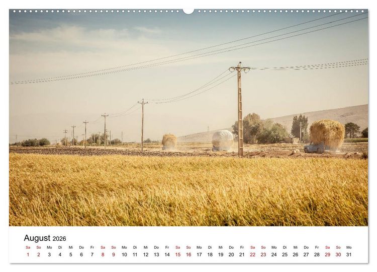 Produktbild: Rundreise Iran (Wandkalender 2026 DIN A2 quer), CALVENDO Monatskalender