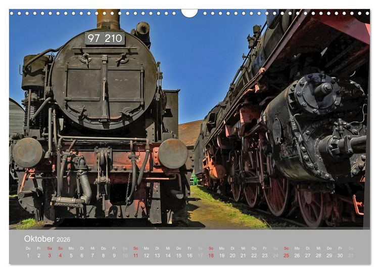 Produktbild: F&uuml;r Liebhaber des Dampfes (Wandkalender 2026 DIN A3 quer), CALVENDO Monatskalender