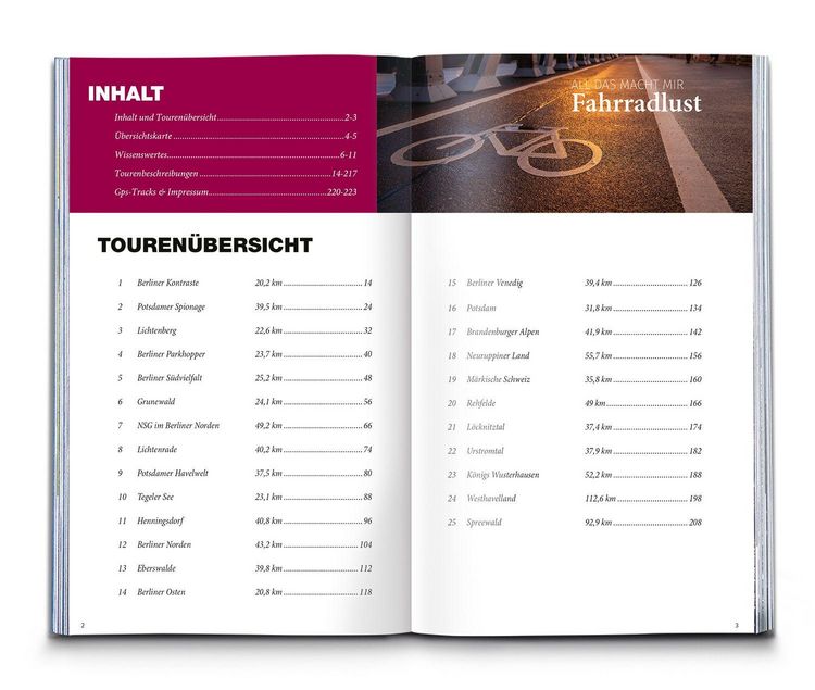 Produktbild: KOMPASS Fahrradlust Berlin & Umgebung