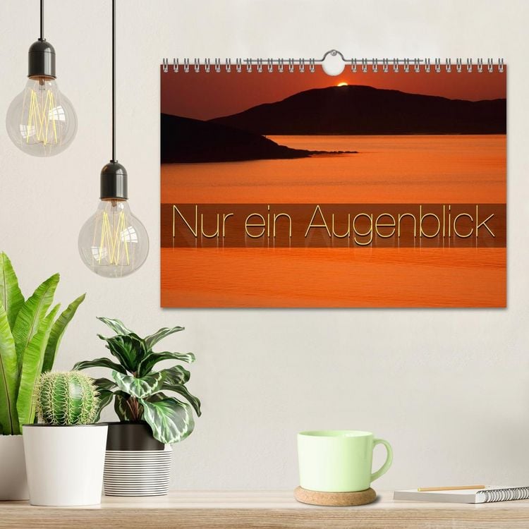 Produktbild: Nur ein Augenblick (Wandkalender 2026 DIN A4 quer), CALVENDO Monatskalender