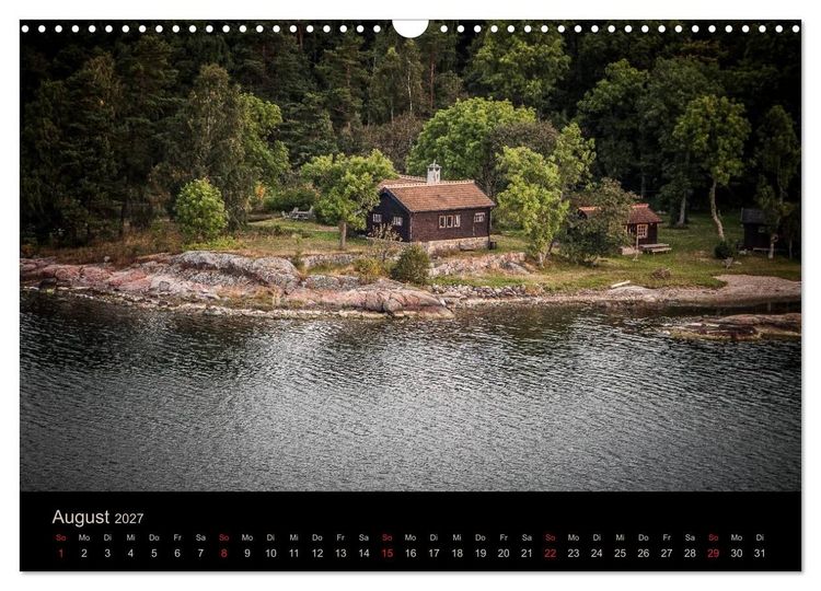 Produktbild: Schweden Sch&auml;rengarten (Wandkalender 2027 DIN A3 quer), CALVENDO Monatskalender