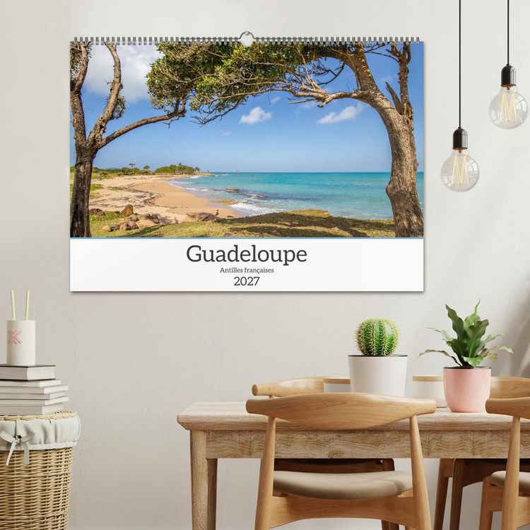 Produktbild: Guadeloupe - Antilles fran&ccedil;aises (Calendrier mural 2027 DIN A2 vertical), CALVENDO calendrier mensuel