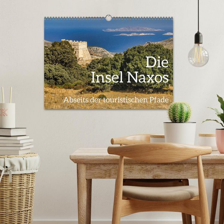 Produktbild: Die Insel Naxos - Abseits der touristischen Pfade (Wandkalender 2026 DIN A3 quer), CALVENDO Monatskalender