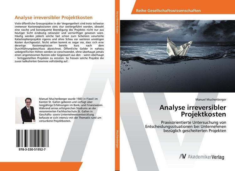 Produktbild: Analyse irreversibler Projektkosten