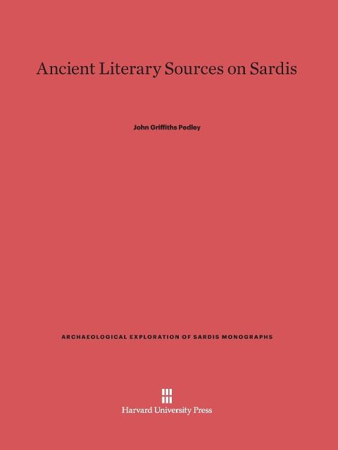 Produktbild: Ancient Literary Sources on Sardis