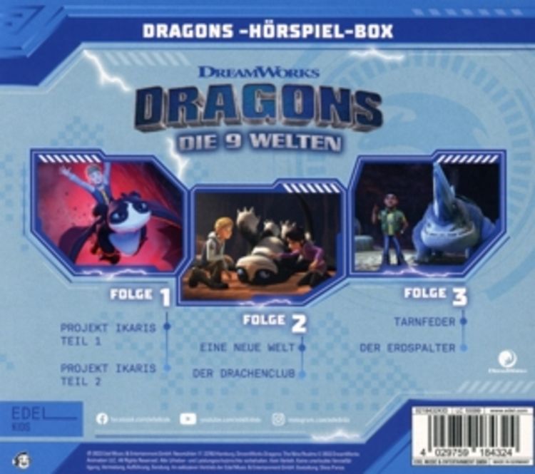 Produktbild: H&ouml;rspiel-Box,Folge 1-3
