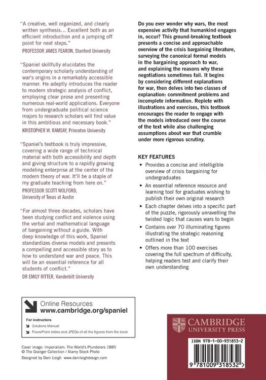 Produktbild: Formal Models of Crisis Bargaining