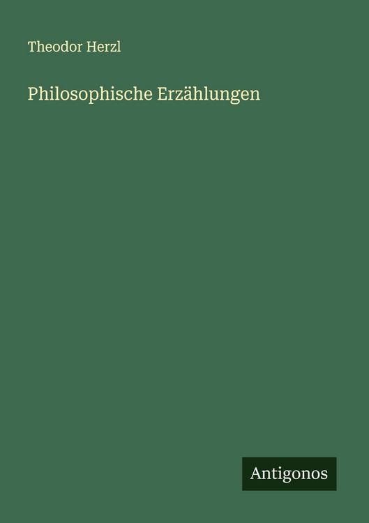 Produktbild: Philosophische Erz&auml;hlungen