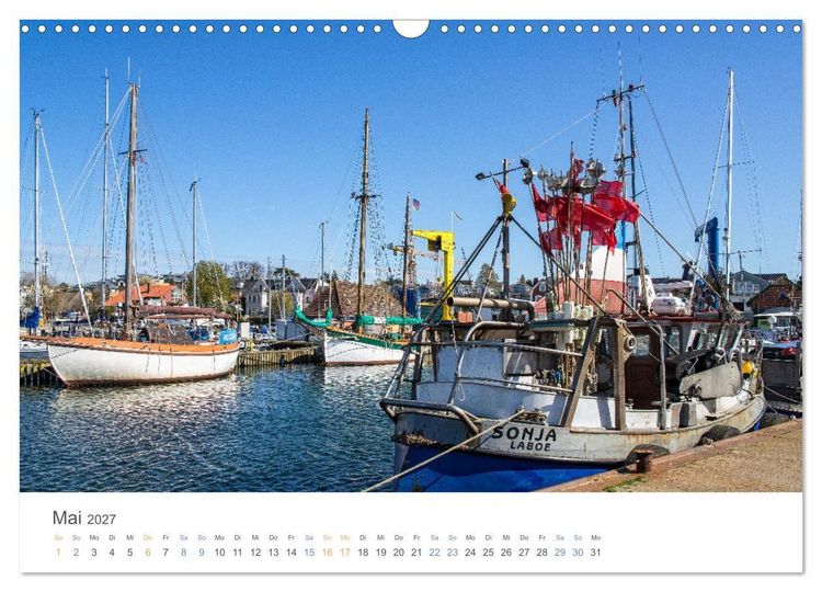Produktbild: Fischereih&auml;fen an der Ostseek&uuml;ste (Wandkalender 2027 DIN A3 quer), CALVENDO Monatskalender
