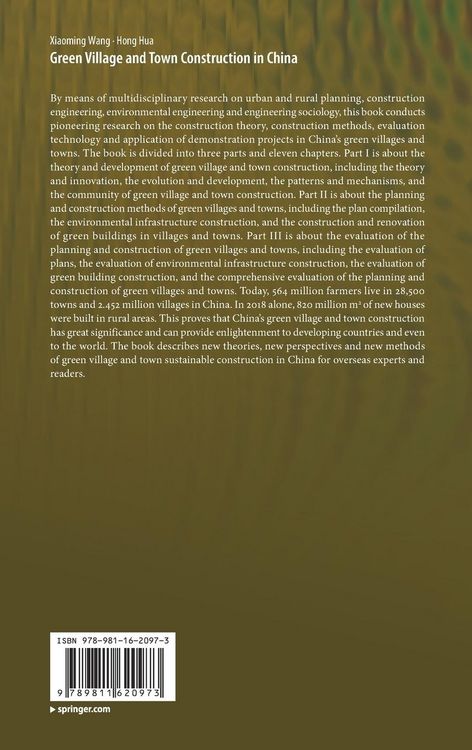 Produktbild: Green Village and Town Construction in China