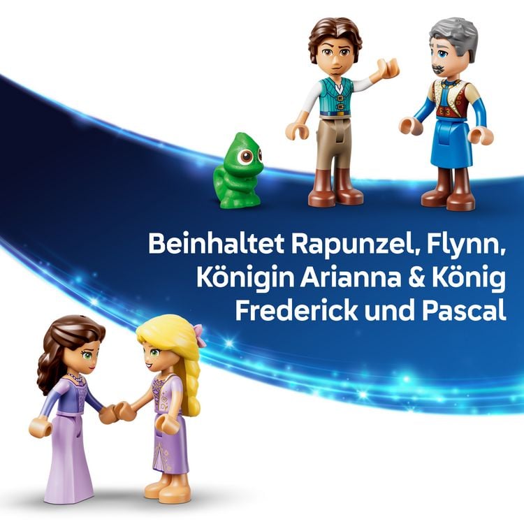 Produktbild: LEGO ǀ Disney Princess 43297 Rapunzels Schloss, Bauset f&uuml;r Kinder ab 6 Jahren