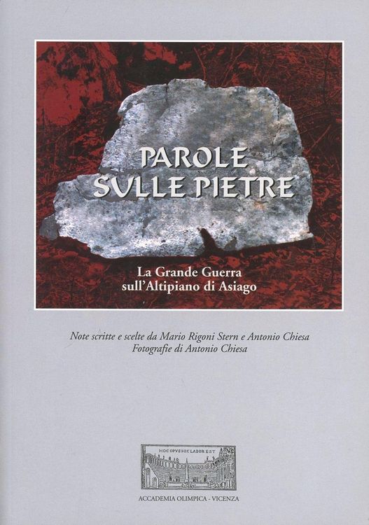 Produktbild: Parole sulle pietre. La grande guerra sull'Altipiano di Asiago