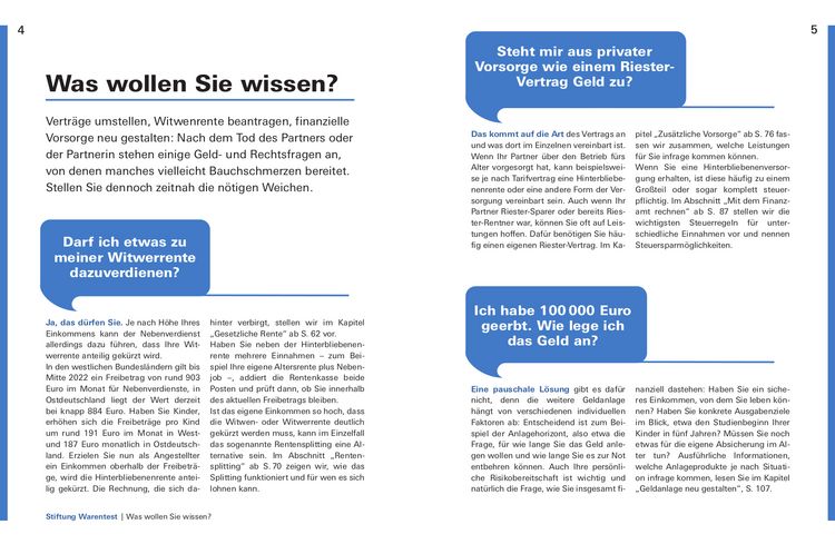 Produktbild: Finanzplaner Witwen und Witwer
