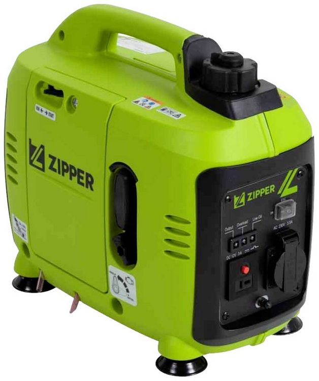 Produktbild: Zipper ZI-STE1000INV 4-Takt Inverter-Stromerzeuger 230V 9.9kg 1000W