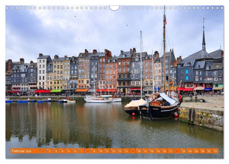 Produktbild: Frankreichs Westen &ndash; Normandie und Bretagne (Wandkalender 2026 DIN A3 quer), CALVENDO Monatskalender