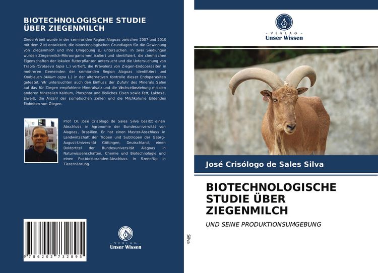 Produktbild: Biotechnologische Studie &uuml;ber Ziegenmilch