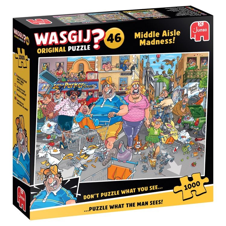 Produktbild: Wasgij Original 46 - Parkplatz-Wahnsinn - Puzzle 1000 Teile