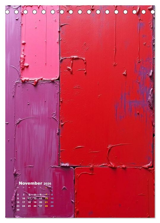 Produktbild: Rakel Kunst - Eine Form der k&uuml;nstlerischen Technik (Tischkalender 2026 DIN A5 hoch), CALVENDO Monatskalender